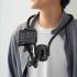 ACEFAST E32 Magnetic Neck Mount Phone Holder Adjustable Hands-Free Chest Stand Video Record - Black